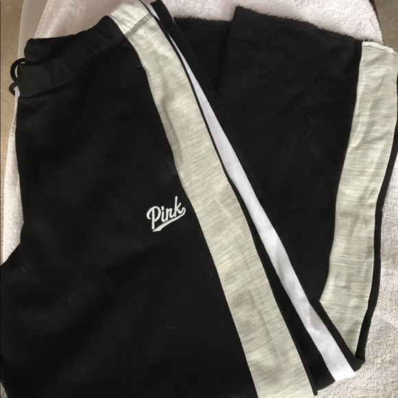 Vs Pink Boyfriend Pant Oversized thick raw edge sz lg will fit xl - Picture 4 of 8